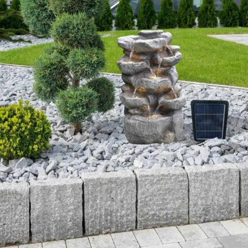 Zahradní solární fontána BestBerg